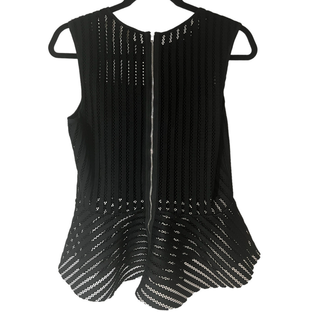 J.O.A Los Angeles -  Zipper netted fluted Vest - Women size M